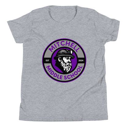 Performance | Youth T-Shirt | Mitchell Middle School Softball | Badge Logo