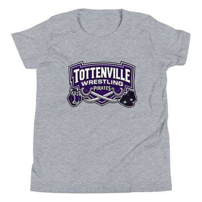 Performance | Youth T-Shirt | Tottenville wrestling club | Vanguard Logo
