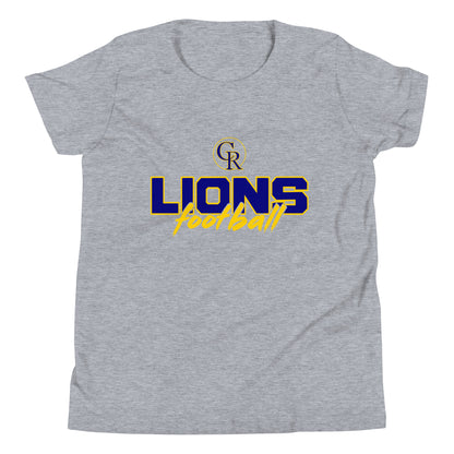 Performance | Youth T-Shirt | Chestnut Ridge Lions Football | Vanguard Logo