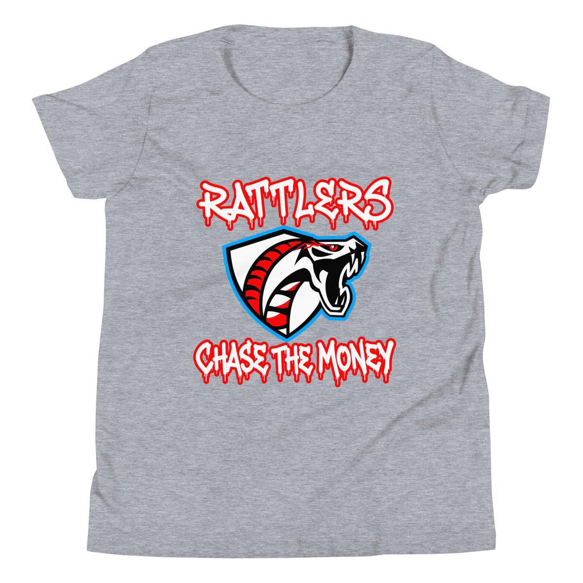 Performance | Youth T-Shirt | Rattlers 2/11 | Crest Logo