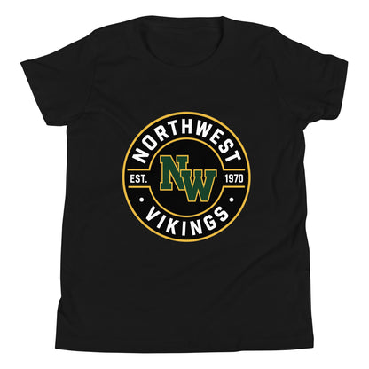 Performance | Youth T-Shirt | Northwest High School | Badge Logo