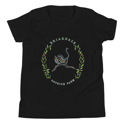 Performance | Youth T-Shirt | Briardale Ostrich Farm | Crest Logo