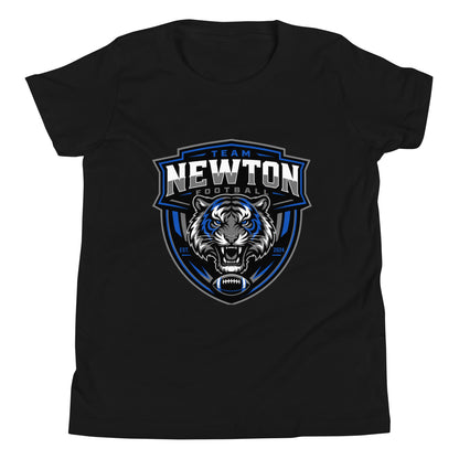 Performance | Youth T-Shirt | Newton Youth football league | Shield Logo
