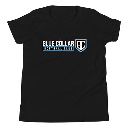 Performance | Youth T-Shirt | Blue Collar Softball 2034 | Vanguard Logo