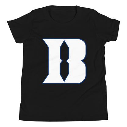 Performance | Youth T-Shirt | Blueblacks Football Club | Crest Logo