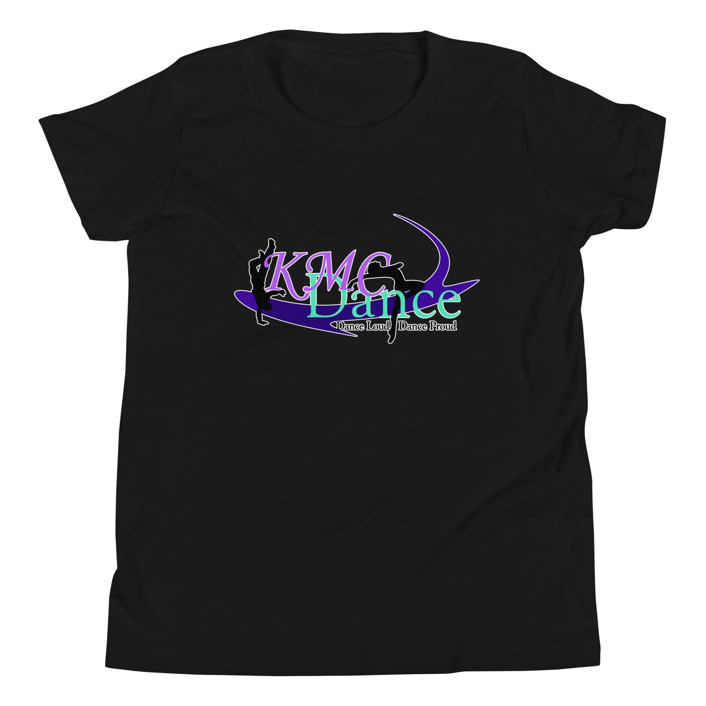 Performance | Youth T-Shirt | KMC Dance & Gymnastics | Emblem Logo