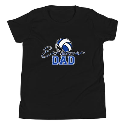 Performance | Youth T-Shirt | Empower Volleyball Club | Dad Crest Logo