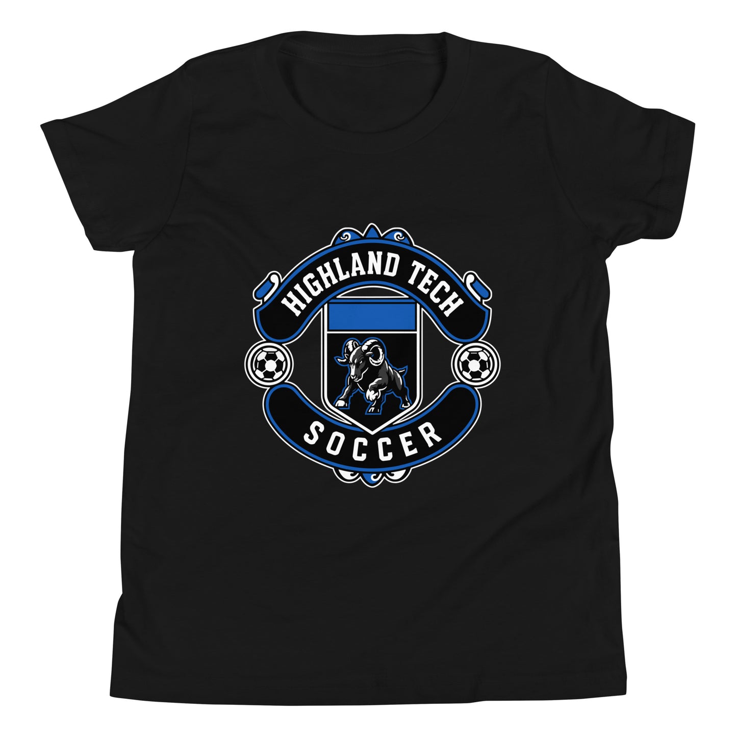 Performance | Youth T-Shirt | Highland Soccer | Emblem Logo