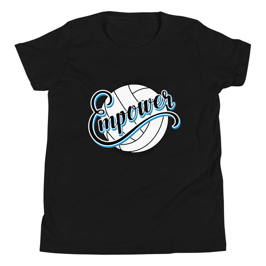 Performance | Youth T-Shirt | Empower Volleyball Club | Emblem Logo