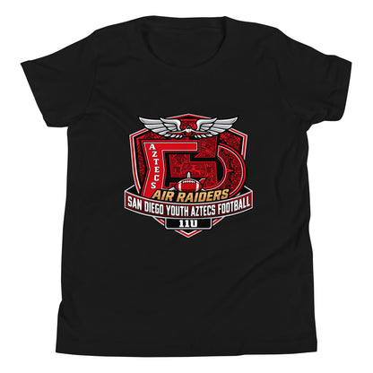 Performance | Youth T-Shirt | San Diego Youth Aztecs Football 11u Air Raiders | Shield Logo