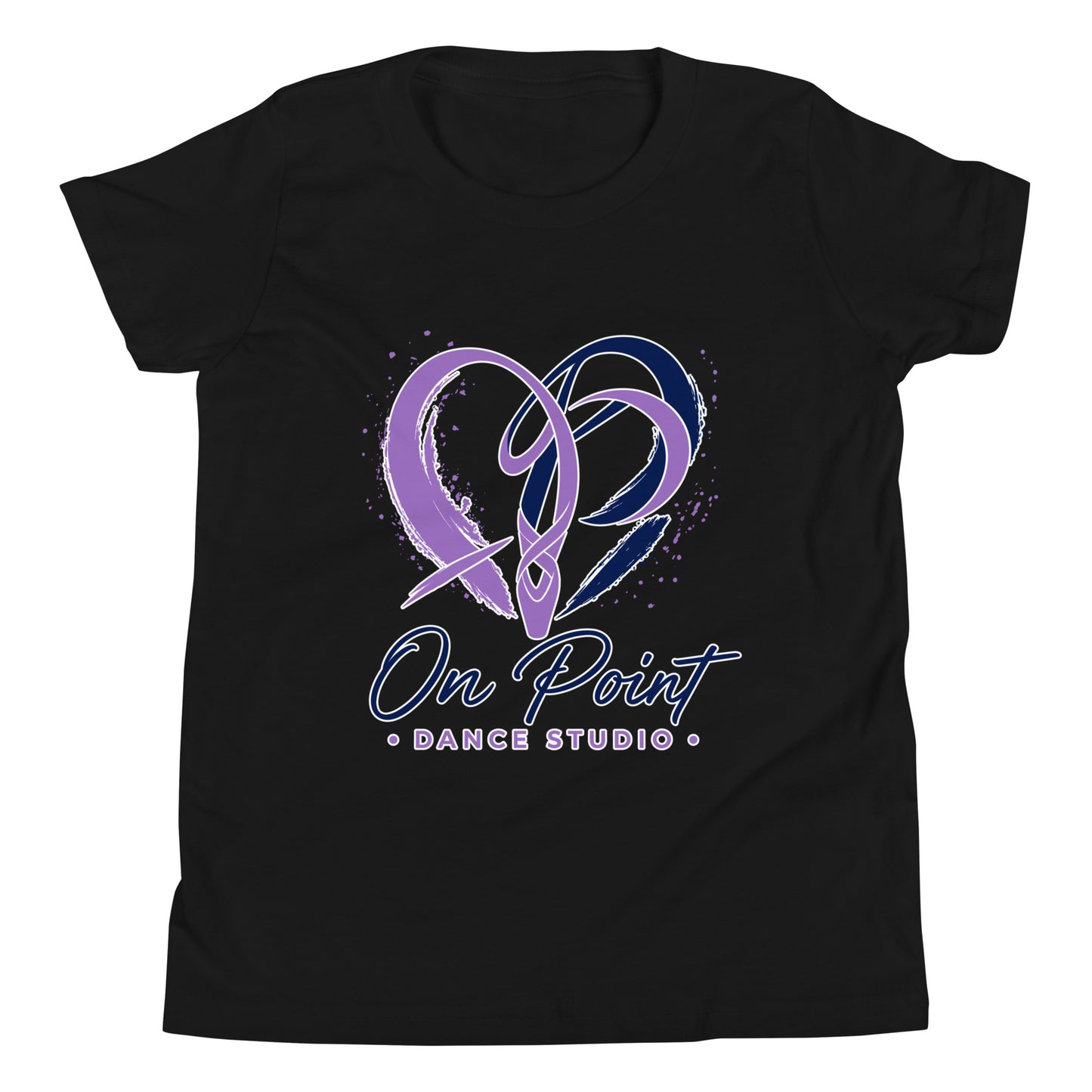 Performance | Youth T-Shirt | On Point Dance Studio | Crest Logo