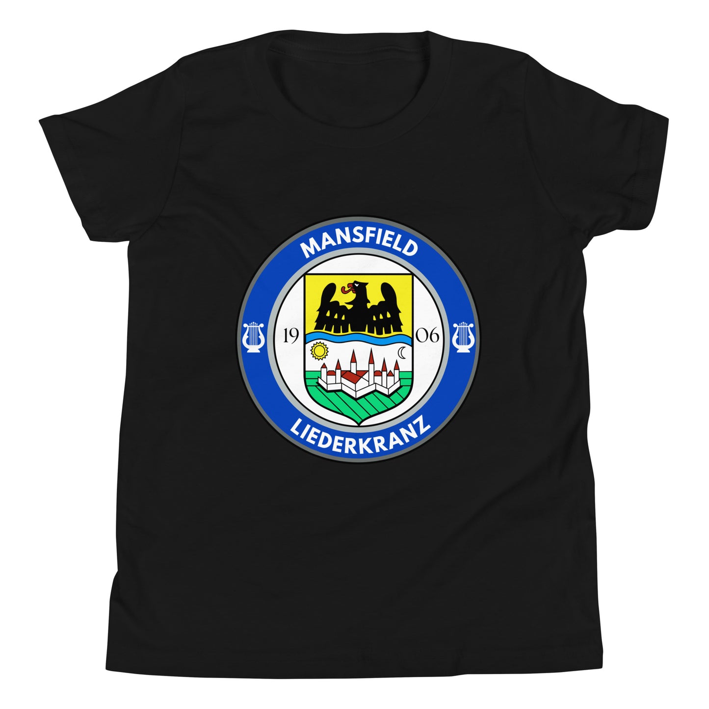 Performance | Youth T-Shirt | Liederkranz Soccer Club | Badge Logo