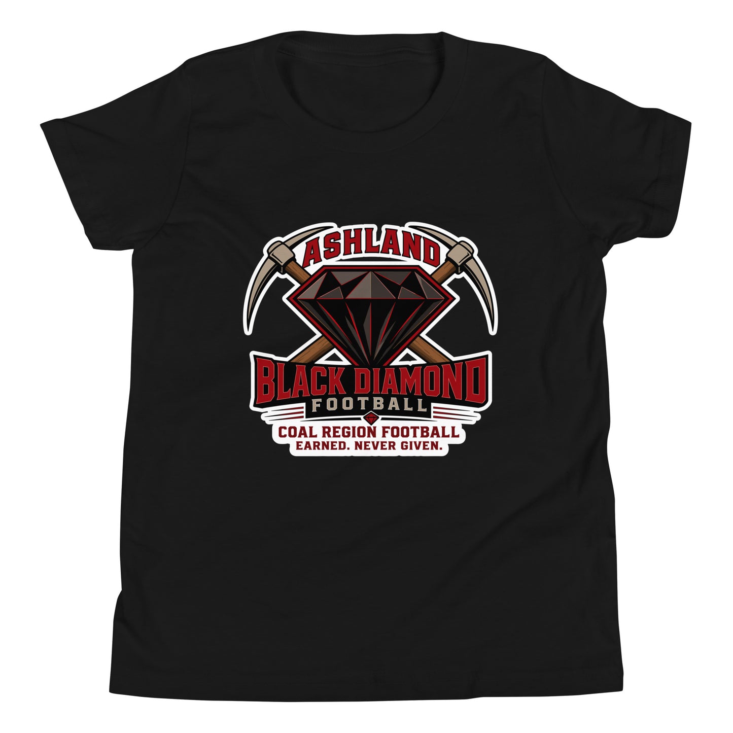 Performance | Youth T-Shirt | Ashland Black Diamonds | Vanguard Logo