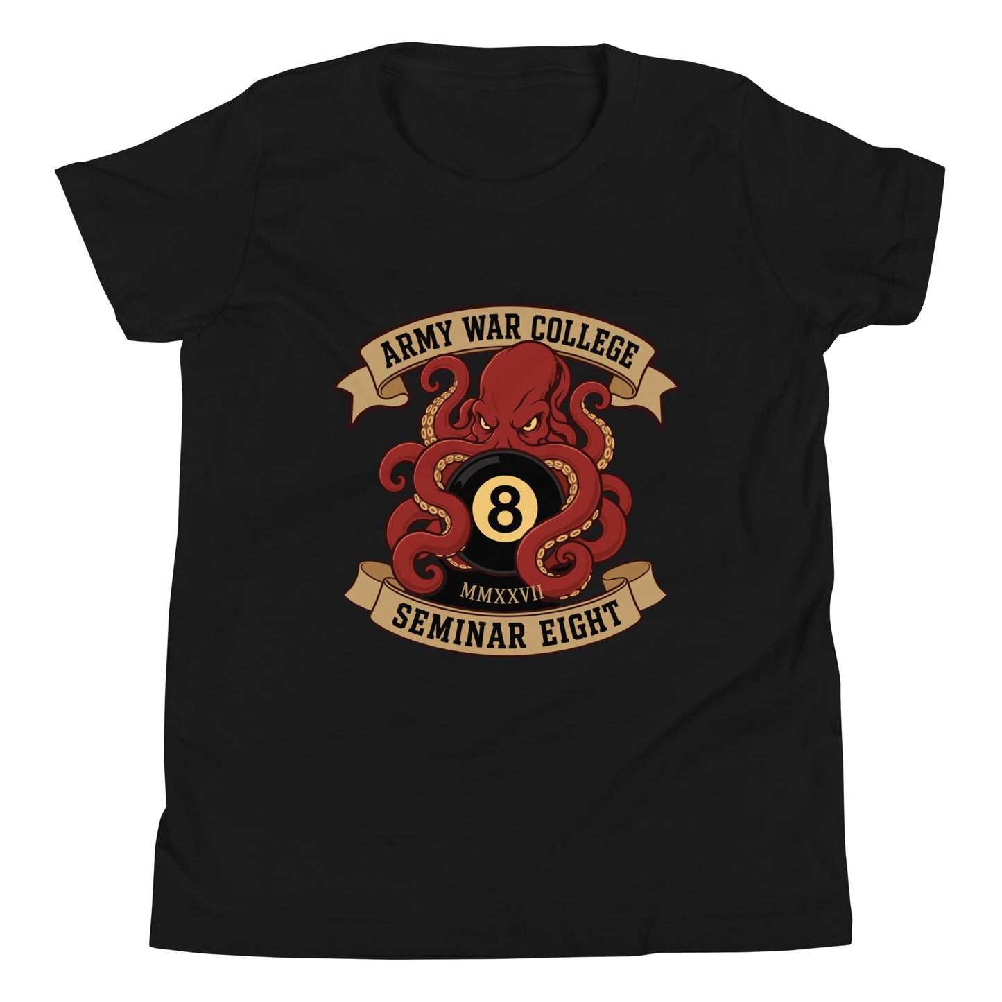 Performance | Youth T-Shirt | Army War College (Seminar 8) | Crest Logo