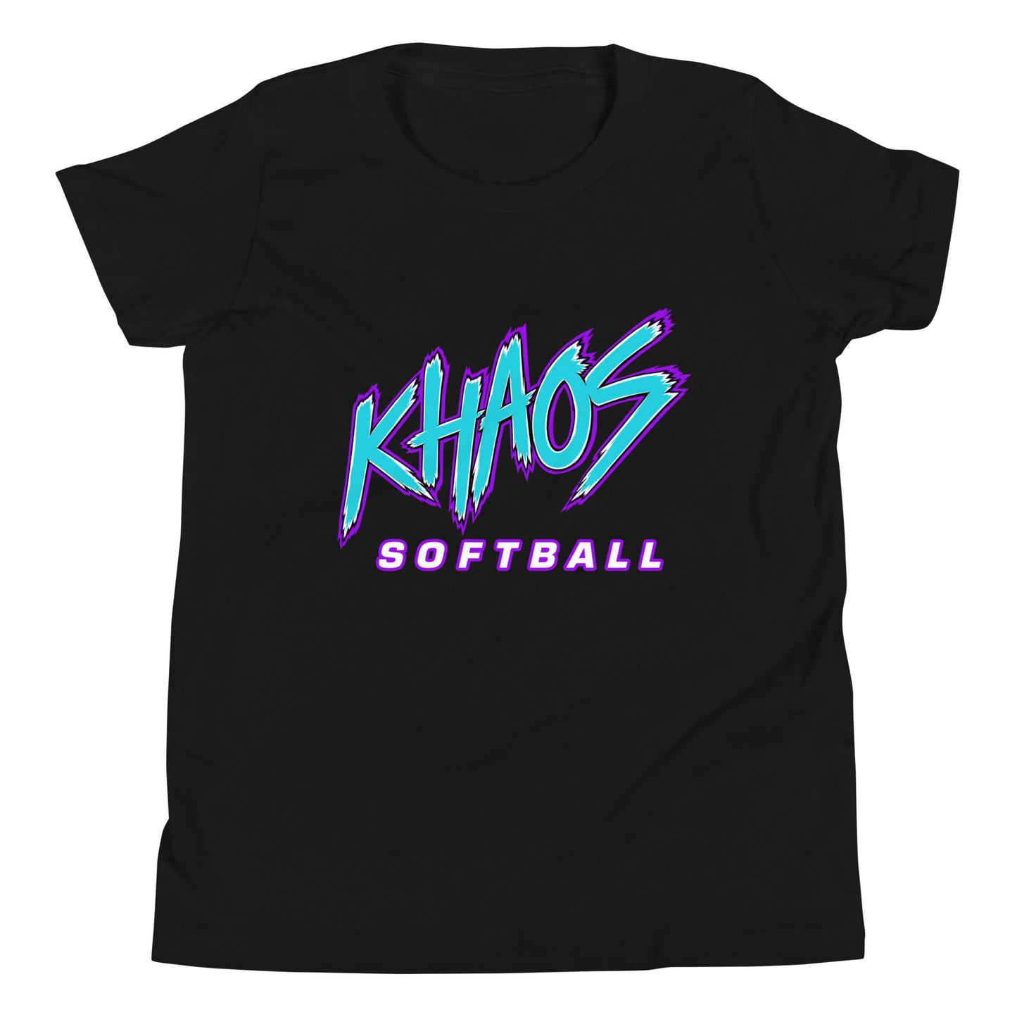Performance | Youth T-Shirt | Khaos Softball | Atlhetics Logo