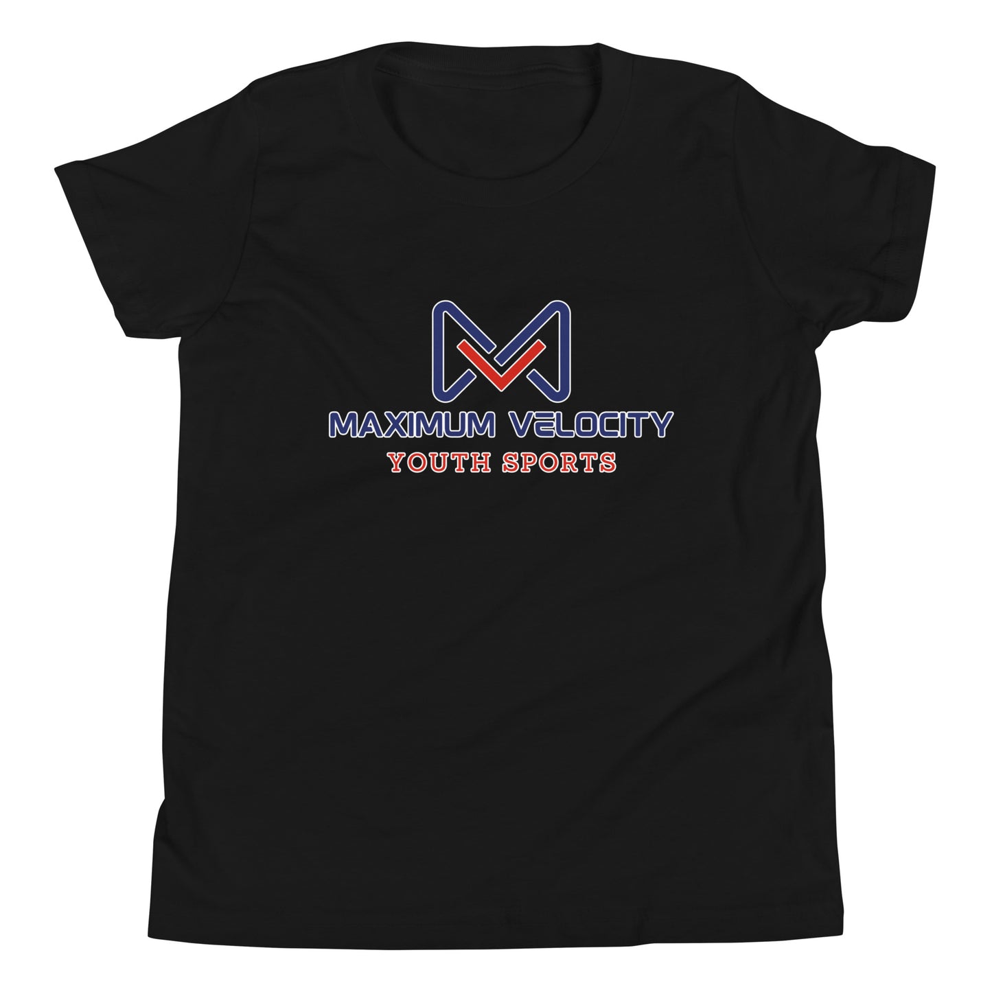 Performance | Youth T-Shirt | Maximum Velocity Youth Sports | Emblem Logo