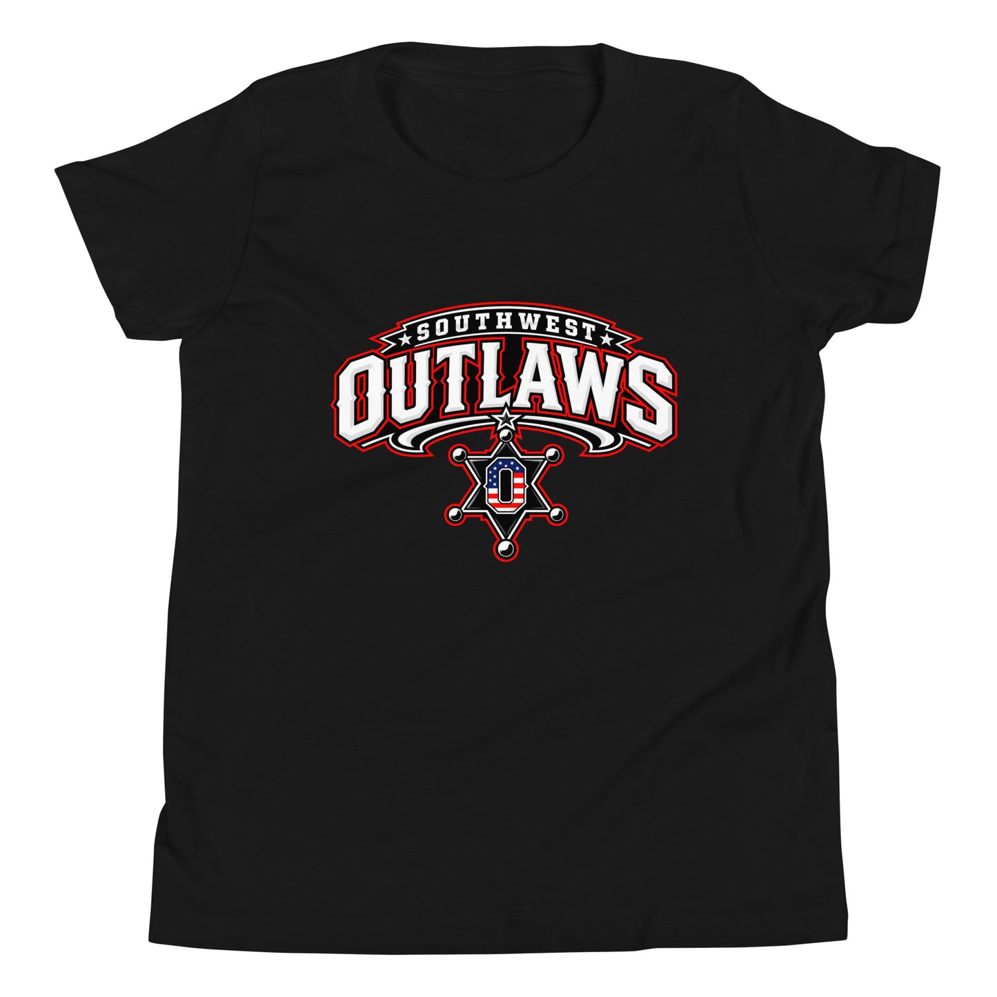 Performance | Youth T-Shirt | Southwest Outlaws | Vanguard Logo