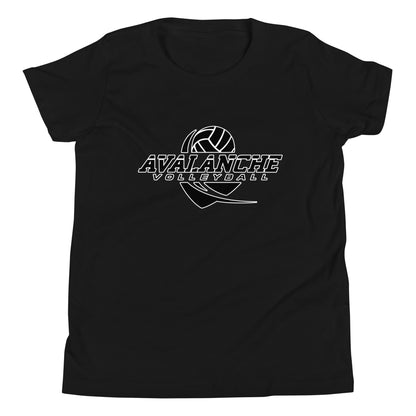 Performance | Youth T-Shirt | Avalanche Volleyball Club | Crest Logo