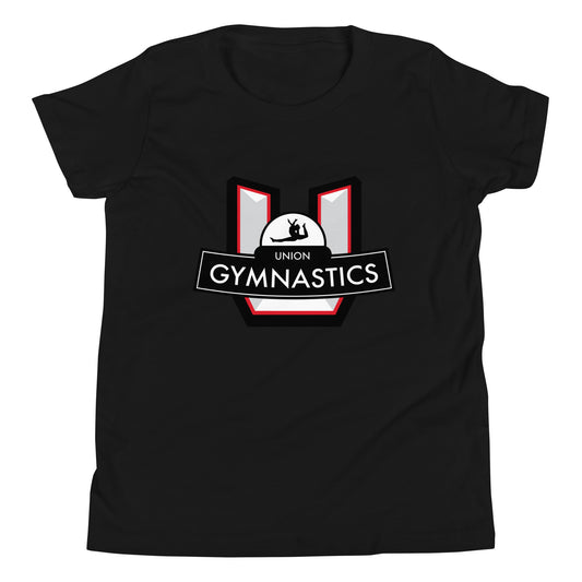 Performance | Youth T-Shirt | Union Gymnastics | Crest Logo