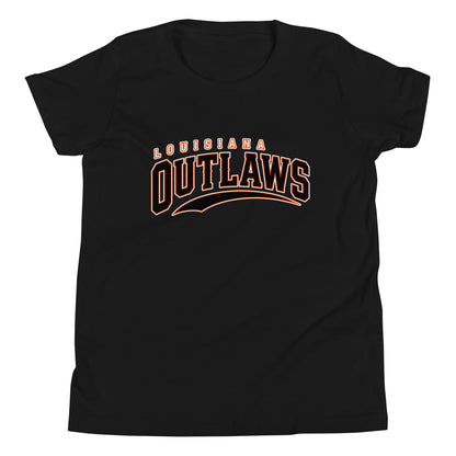 Performance | Youth T-Shirt | Louisiana Outlaws | Vanguard Logo
