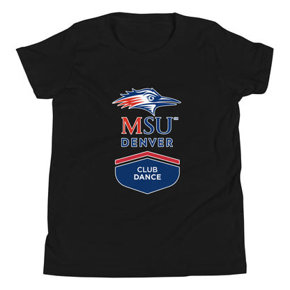 Performance | Youth T-Shirt | MSU Denver Dance Team | Apex Logo