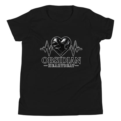 Performance | Youth T-Shirt | Obsidian Heartbeat | Pulse Athletics Logo