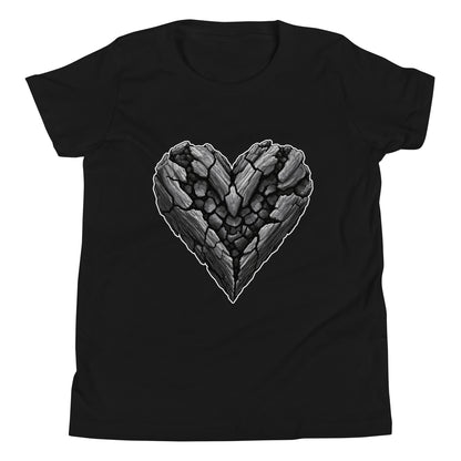 Performance | Youth T-Shirt | Obsidian Heartbeat | Emblem Logo