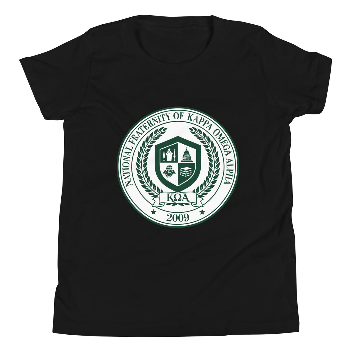 Performance | Youth T-Shirt | Kappa Omega Alpha | Badge Logo