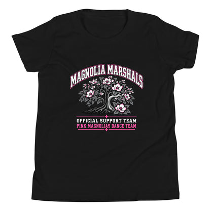 Performance | Youth T-Shirt | Pink Magnolias Dance | Crest Logo