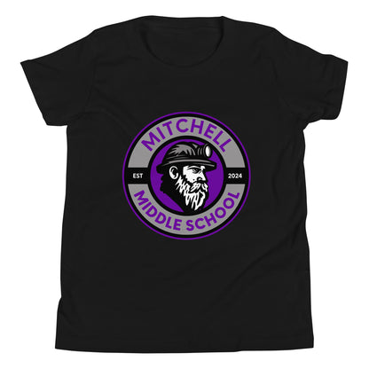 Performance | Youth T-Shirt | Mitchell Middle School Softball | Badge Logo
