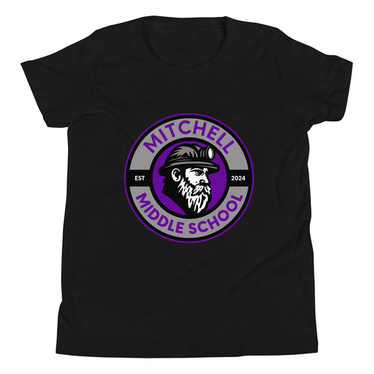 Performance | Youth T-Shirt | Mitchell Middle School Softball | Badge Logo