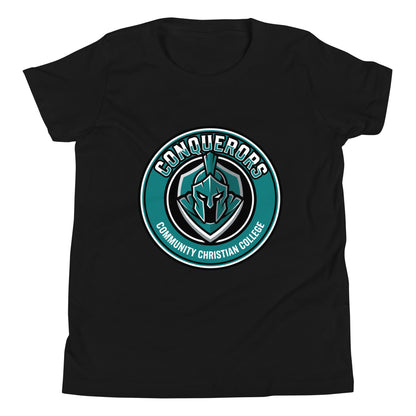 Performance | Youth T-Shirt | Community Christian College | Badge Logo