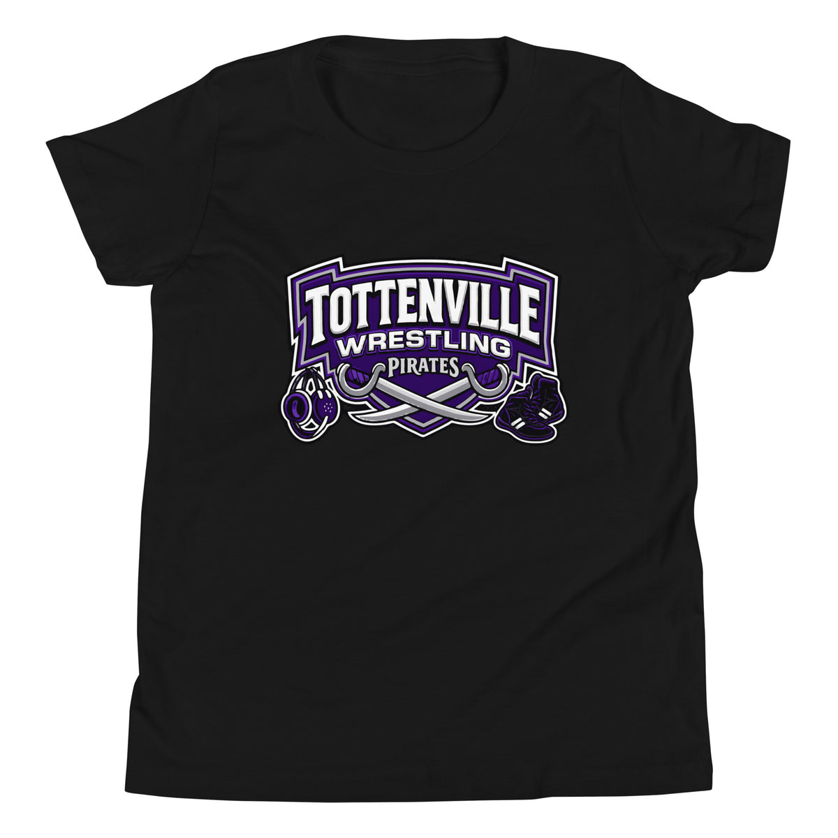 Performance | Youth T-Shirt | Tottenville wrestling club | Vanguard Logo