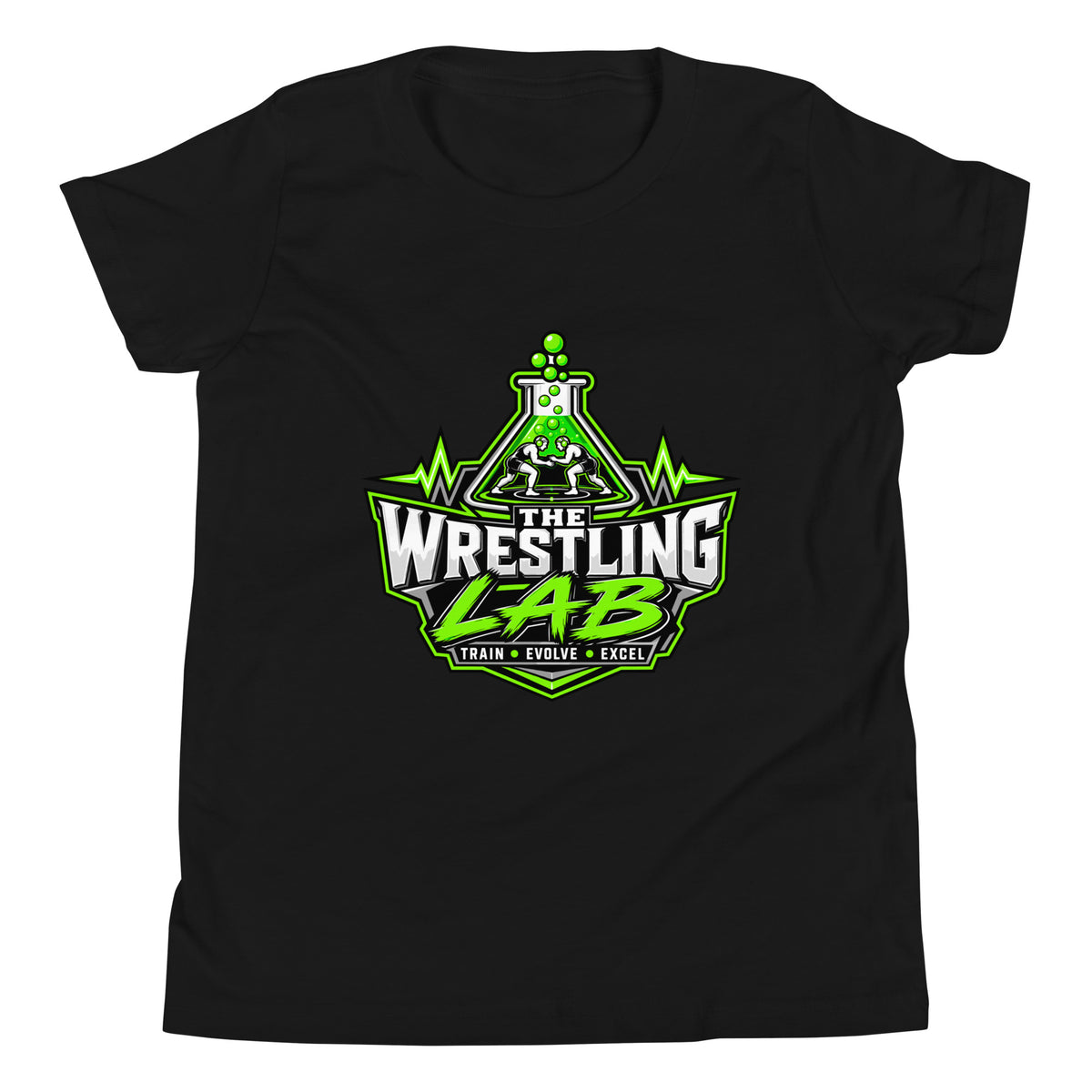 Performance | Youth T-Shirt | The Wrestling Lab | Emblem Logo