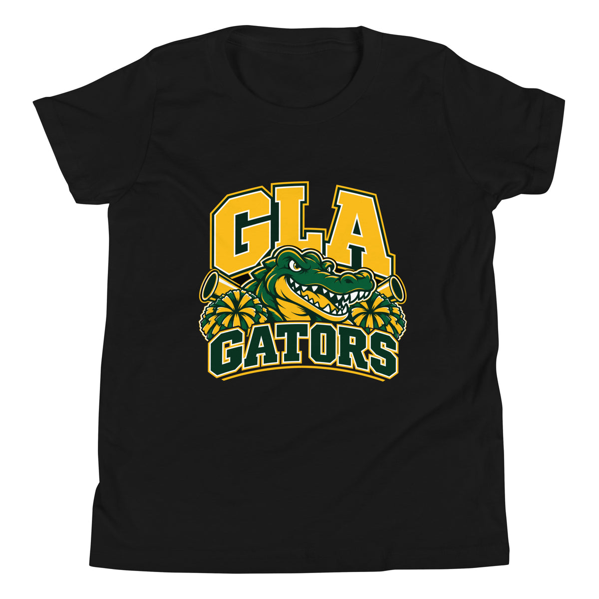Performance | Youth T-Shirt | GLA Gators Cheer Team | Emblem Logo