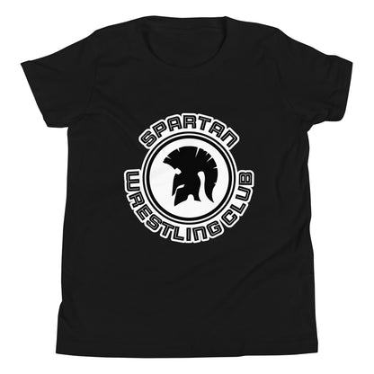 Performance | Youth T-Shirt | Spartan Wrestling Club | Crest Logo