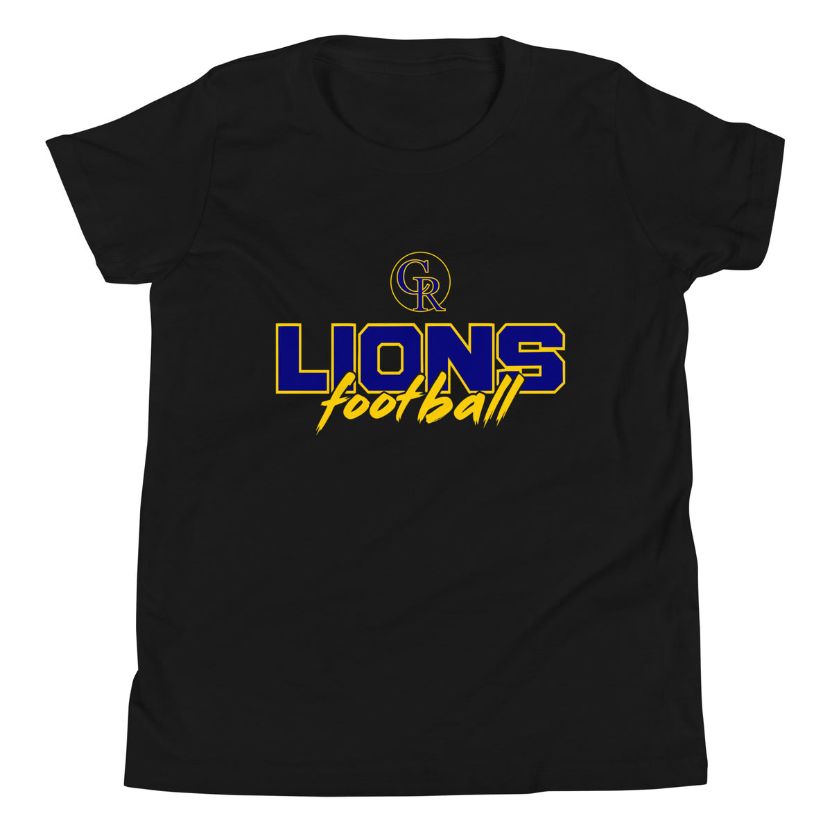 Performance | Youth T-Shirt | Chestnut Ridge Lions Football | Vanguard Logo