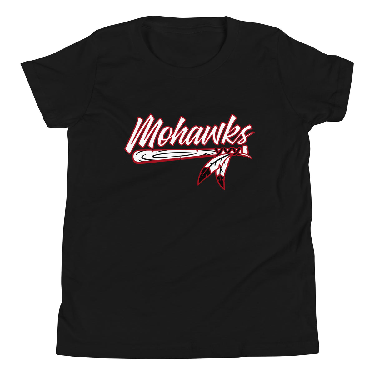Performance | Youth T-Shirt | Mohawks Baseball 8u | Emblem Logo