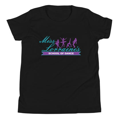 Performance | Youth T-Shirt | Miss Lorraine’s School of Dance | Crest Logo