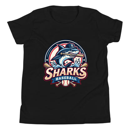 Performance | Youth T-Shirt | Sharks Diamond Sports | Emblem Logo