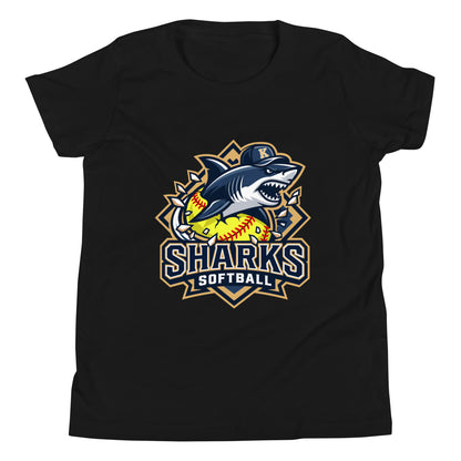 Performance | Youth T-Shirt | Sharks Diamond Sports | Crest Logo