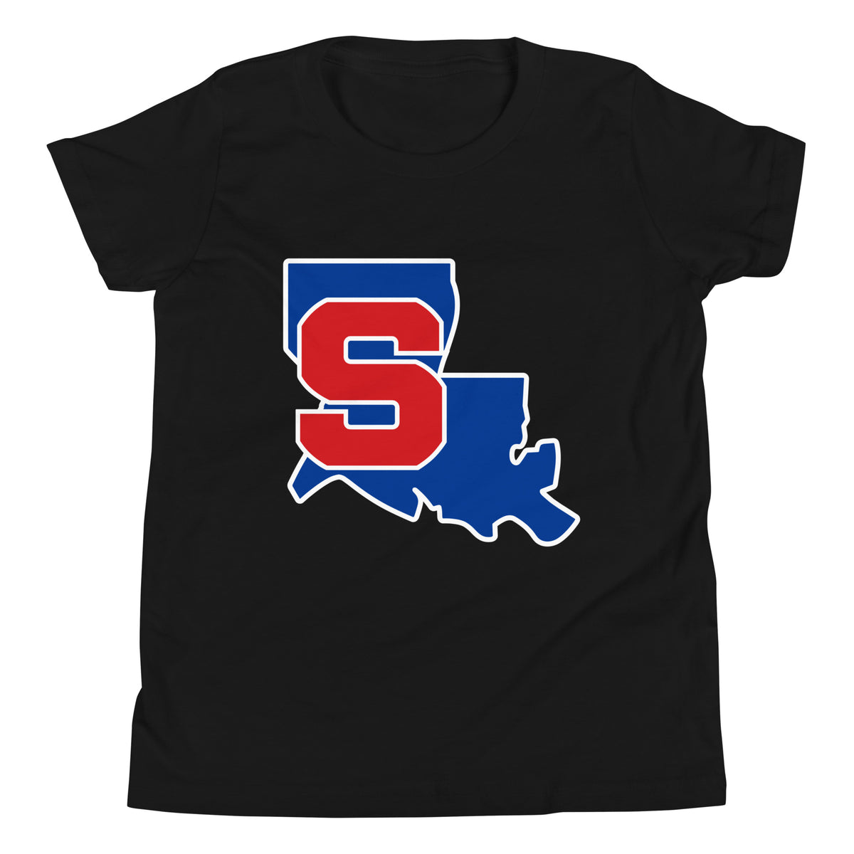 Performance | Youth T-Shirt | Louisiana Slam Baseball | Crest Logo