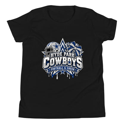 Performance | Youth T-Shirt | Hyde Park Cowboys | Crest Logo