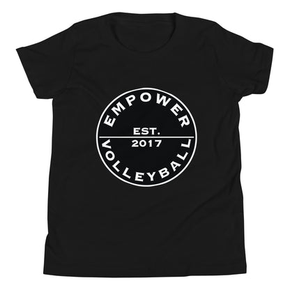 Performance | Youth T-Shirt | Empower Volleyball Club | Alpha Spike Logo