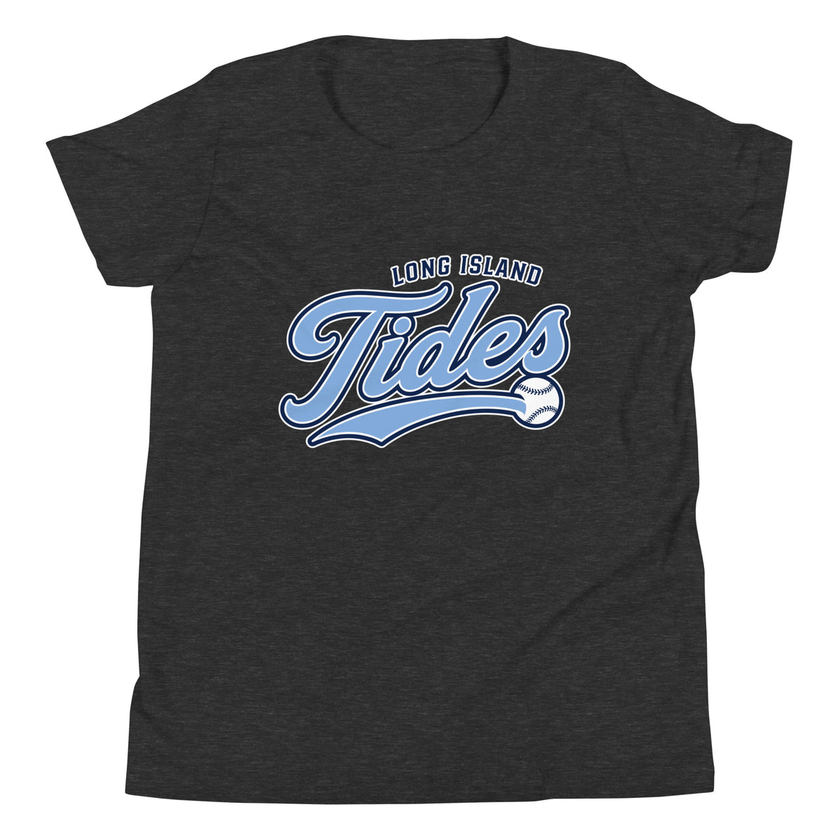 Performance | Youth T-Shirt | Long Island Tides Baseball | Athletics Logo