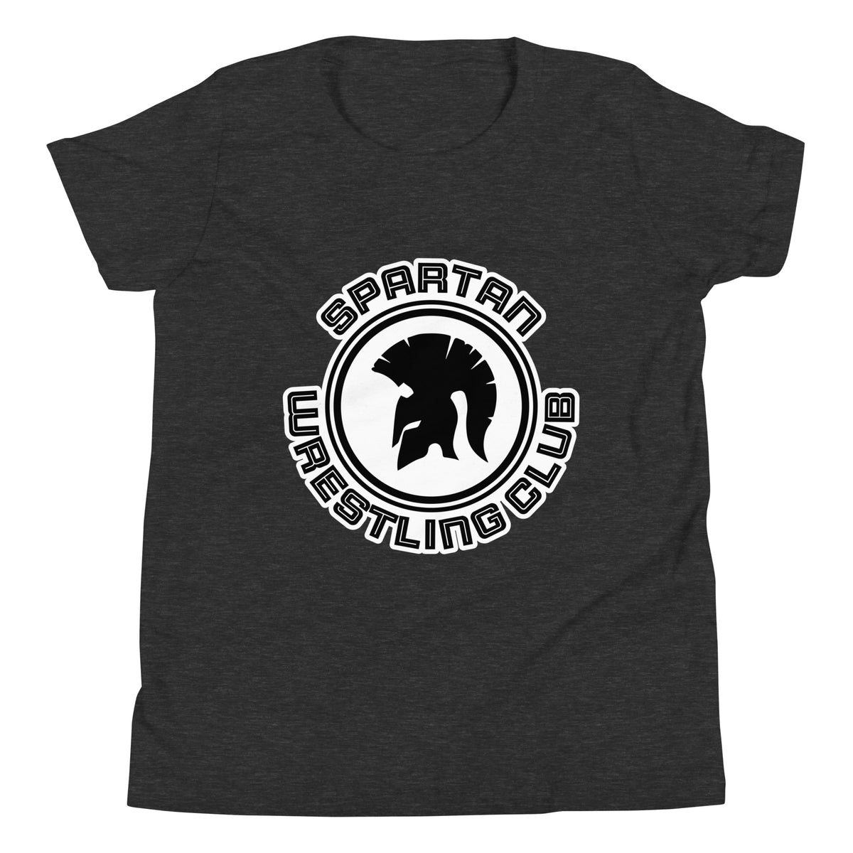 Performance | Youth T-Shirt | Spartan Wrestling Club | Crest Logo