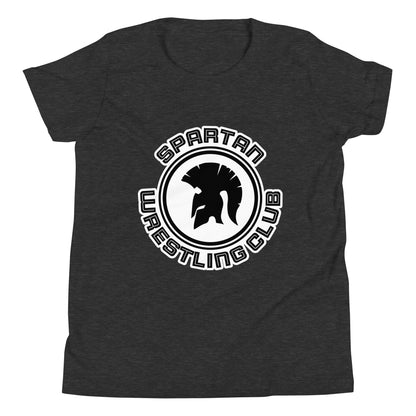 Performance | Youth T-Shirt | Spartan Wrestling Club | Crest Logo