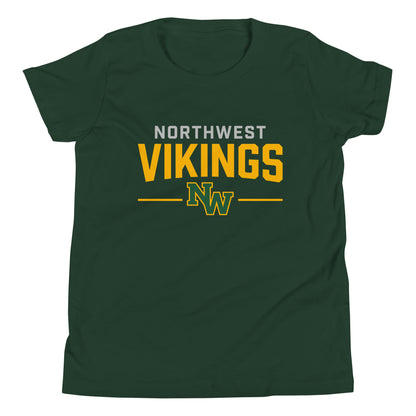 Performance | Youth T-Shirt | Northwest High School | Vikings Logo