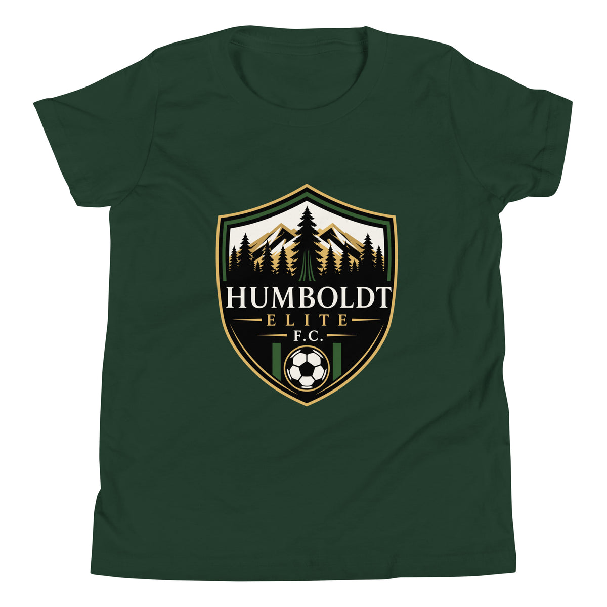 Performance | Youth T-Shirt | Humboldt Elite FC | Shield Logo
