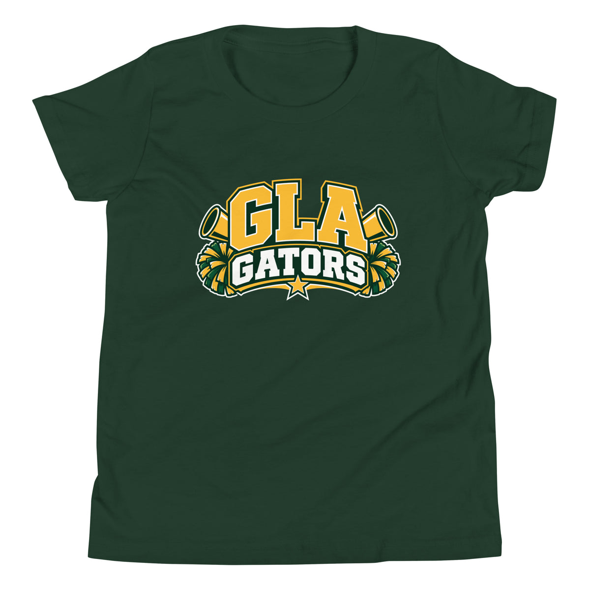 Performance | Youth T-Shirt | GLA Gators Cheer Team | Crest Logo